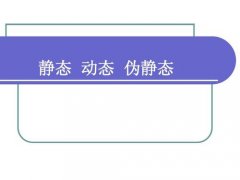 靜態、動態和偽靜態哪個更利于seo？