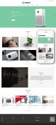 響應式凈水設備類網站織夢模板(自適應手機端)+PC+wap+利于SEO優化
